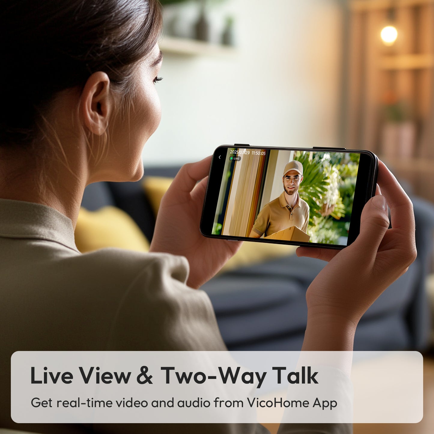 Belleye DB3 2K HD Video Doorbell Camera Wireless