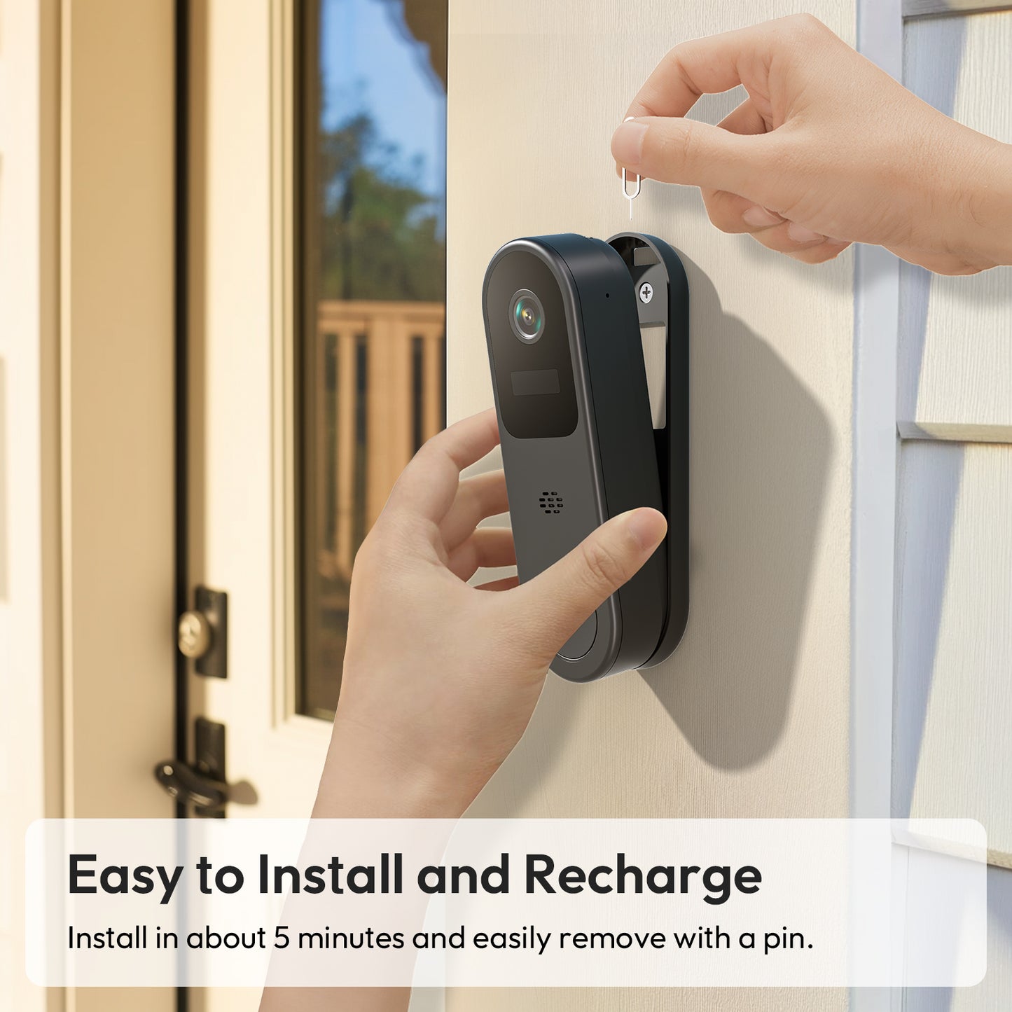 Belleye DB3 2K HD Video Doorbell Camera Wireless